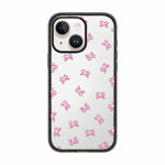 Custodia per telefono in acrilico TPU trasparente con fiocco a stella in stile francese, For iPhone 14 Plus, For iPhone 14, For iPhone 14 Pro, For iPhone 14 Pro Max, For iPhone 13 Pro Max, For iPhone 13 Pro