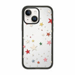 Custodia per telefono in acrilico TPU trasparente con fiocco a stella in stile francese, For iPhone 14 Plus, For iPhone 14, For iPhone 14 Pro, For iPhone 14 Pro Max, For iPhone 13 Pro Max, For iPhone 13 Pro