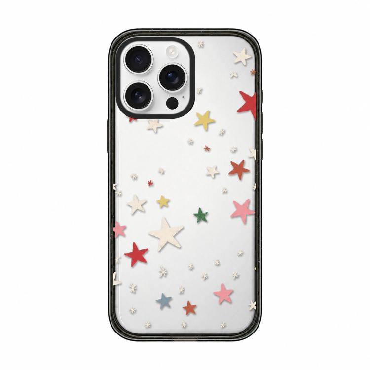 Custodia per telefono in acrilico TPU trasparente con fiocco a stella in stile francese, For iPhone 14 Plus, For iPhone 14, For iPhone 14 Pro, For iPhone 14 Pro Max, For iPhone 13 Pro Max, For iPhone 13 Pro