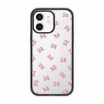 Custodia per telefono in acrilico TPU trasparente con fiocco a stella in stile francese, For iPhone 13, For iPhone 12, For iPhone 12 Pro Max, For iPhone 12 Pro, For iPhone 11