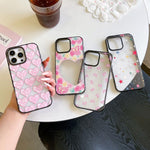 Custodia per telefono in acrilico TPU trasparente con fiocco a stella in stile francese, For iPhone 16 Plus, For iPhone 16, For iPhone 15 Pro Max, For iPhone 15 Pro, For iPhone 15 Plus, For iPhone 15