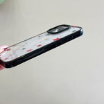 Custodia per telefono in acrilico TPU trasparente con fiocco a stella in stile francese, For iPhone 17 Pro Max, For iPhone 17 Pro, For iPhone 17, For iPhone Air, For iPhone 16 Pro Max, For iPhone 16 Pro