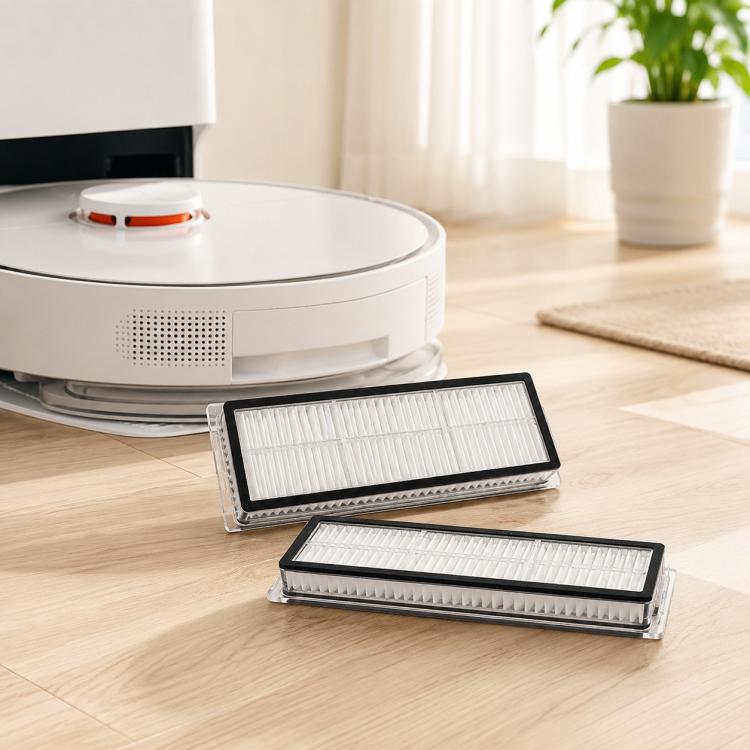 Ricambi per l'aspirapolvere robot Xiaomi Mijia Robot Vacuum Cleaner 5 Pro OV21CN, Main Brush, Side Brush, Dust Bag, Activated Carbon Dust Bag, Dual Filter, Fine Mop Pad, Thick Striped Mop Pad