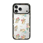 Custodia per telefono in TPU acrilico trasparente con motivo gatti e cani di campagna, For iPhone 17 Pro Max, For iPhone 17 Pro, For iPhone 17, For iPhone Air, For iPhone 16 Pro Max, For iPhone 16 Pro
