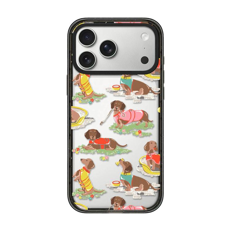 Custodia per telefono in TPU acrilico trasparente con motivo gatti e cani di campagna, For iPhone 17 Pro Max, For iPhone 17 Pro, For iPhone 17, For iPhone Air, For iPhone 16 Pro Max, For iPhone 16 Pro