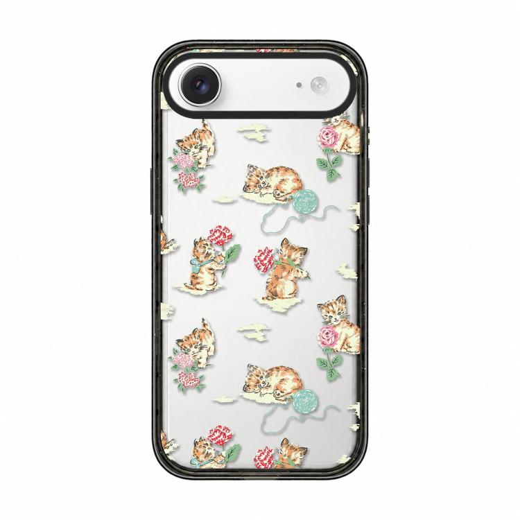 Custodia per telefono in TPU acrilico trasparente con motivo gatti e cani di campagna, For iPhone 17 Pro Max, For iPhone 17 Pro, For iPhone 17, For iPhone Air, For iPhone 16 Pro Max, For iPhone 16 Pro