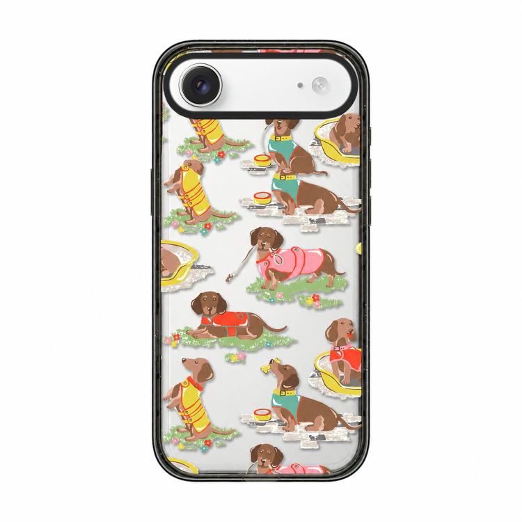 Custodia per telefono in TPU acrilico trasparente con motivo gatti e cani di campagna, For iPhone 17 Pro Max, For iPhone 17 Pro, For iPhone 17, For iPhone Air, For iPhone 16 Pro Max, For iPhone 16 Pro