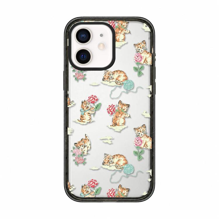 Custodia per telefono in TPU acrilico trasparente con motivo gatti e cani di campagna, For iPhone 13, For iPhone 12, For iPhone 12 Pro Max, For iPhone 12 Pro, For iPhone 11