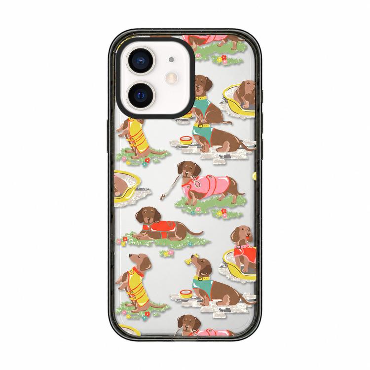 Custodia per telefono in TPU acrilico trasparente con motivo gatti e cani di campagna, For iPhone 13, For iPhone 12, For iPhone 12 Pro Max, For iPhone 12 Pro, For iPhone 11