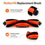 Ricambi per robot aspirapolvere Xiaomi X10 Plus / X20 Plus / S20 / S20 Plus / S10 / S10 Plus / S10 Pro, Grey Orange Main Brush, Black Orange Main Brush, Rubber Roller Brush, Main Rubber Brush Cover, Main Brush Cover, Grey Side Brush, White Side Brush  ...