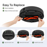 Ricambi per robot aspirapolvere Xiaomi X10 Plus / X20 Plus / S20 / S20 Plus / S10 / S10 Plus / S10 Pro, Grey Orange Main Brush, Black Orange Main Brush, Rubber Roller Brush, Main Rubber Brush Cover, Main Brush Cover, Grey Side Brush, White Side Brush  ...