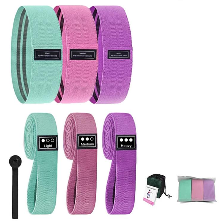 Fascia elastica da yoga lavorata a maglia per allenamento dei glutei e stretching., White Low Elasticity, Mint Low Elasticity, Pink High Elasticity, Pink Medium Elasticity, Black High Elasticity, Dark Green High Elasticity, Sky Blue High Elasticity    ...
