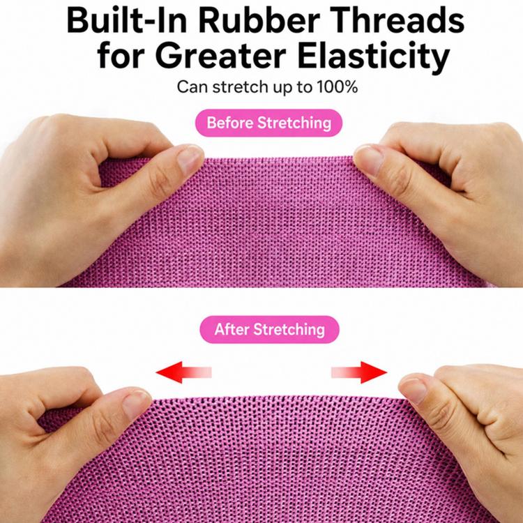 Fascia elastica da yoga lavorata a maglia per allenamento dei glutei e stretching., White Low Elasticity, Mint Low Elasticity, Pink High Elasticity, Pink Medium Elasticity, Black High Elasticity, Dark Green High Elasticity, Sky Blue High Elasticity    ...