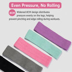 Fascia elastica da yoga lavorata a maglia per allenamento dei glutei e stretching., White Low Elasticity, Mint Low Elasticity, Pink High Elasticity, Pink Medium Elasticity, Black High Elasticity, Dark Green High Elasticity, Sky Blue High Elasticity    ...
