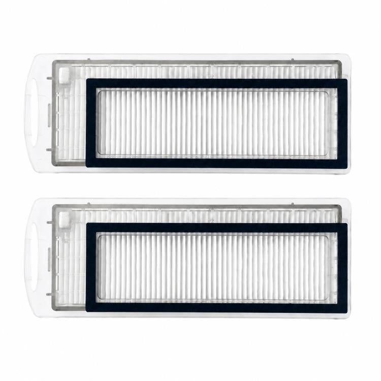 Ricambi per robot aspirapolvere Narwal J1 / J2, Dual Magnetic Filters, White Full-Fiber Mop Pad, Grey Full-Fiber Mop Pad, Blue Striped Mop Pad, White Striped Mop Pad, 6pcs Combo