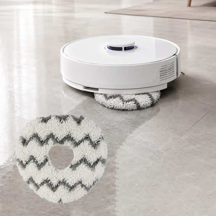 Ricambi per robot aspirapolvere Narwal J1 / J2, Dual Magnetic Filters, White Full-Fiber Mop Pad, Grey Full-Fiber Mop Pad, Blue Striped Mop Pad, White Striped Mop Pad, 6pcs Combo