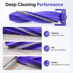 Ricambi per l'aspirapolvere robot Narwal J4 / J4 Lite, Main Brush, Side Brush, Dual Side Brush, Dual Activated Carbon Filter, Dual Filter, Dust Bag+Filter Integrated, Main Brush Cover