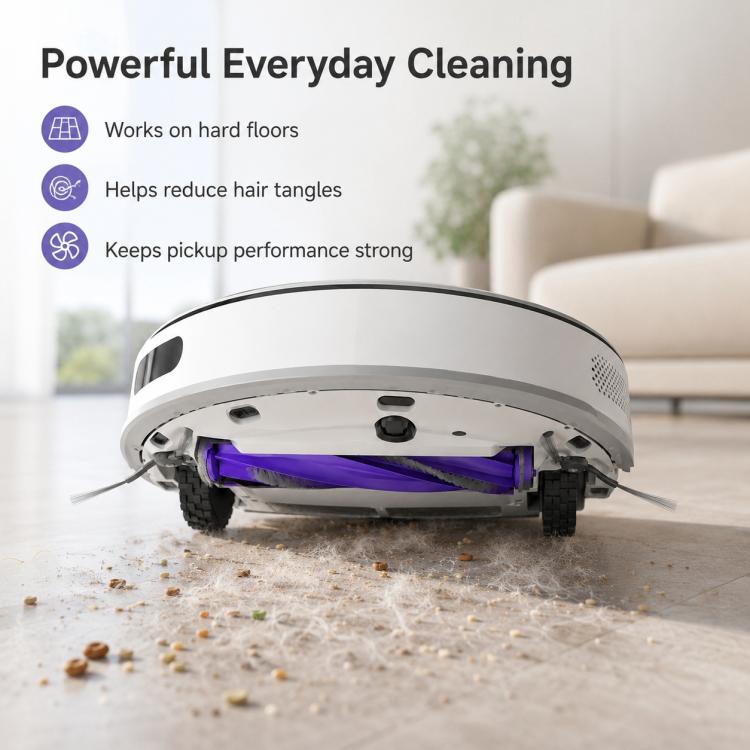 Ricambi per l'aspirapolvere robot Narwal J4 / J4 Lite, Main Brush, Side Brush, Dual Side Brush, Dual Activated Carbon Filter, Dual Filter, Dust Bag+Filter Integrated, Main Brush Cover