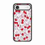 Custodia per telefono in acrilico TPU con motivo a quadri di ciliegie, For iPhone 17 Pro Max, For iPhone 17 Pro, For iPhone 17, For iPhone Air
