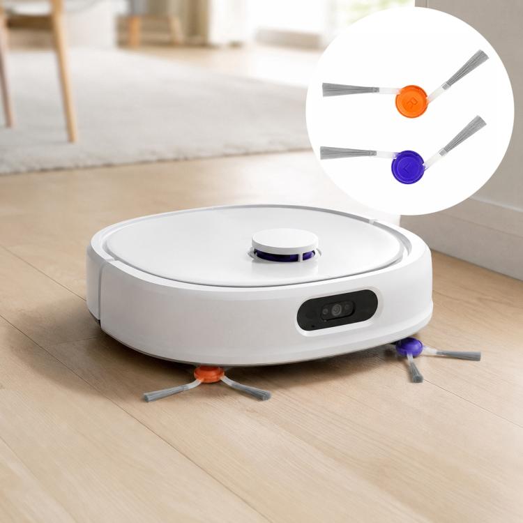 Per i pezzi di ricambio dell'aspirapolvere robot Narwal J5, Main Brush, Dual Side Brush, White Mop Pad, Grey Mop Pad, 2pcs Activated Carbon Filter, Dual Filter, Dust Bag, Main Brush Cover