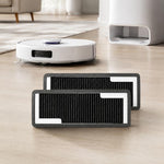 Per i pezzi di ricambio dell'aspirapolvere robot Narwal J5, Main Brush, Dual Side Brush, White Mop Pad, Grey Mop Pad, 2pcs Activated Carbon Filter, Dual Filter, Dust Bag, Main Brush Cover