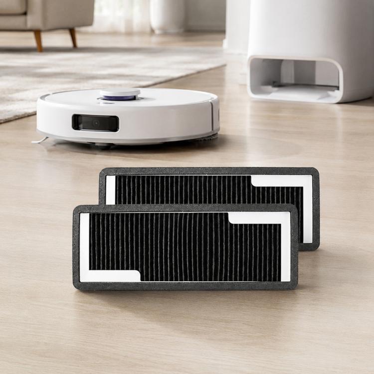 Per i pezzi di ricambio dell'aspirapolvere robot Narwal J5, Main Brush, Dual Side Brush, White Mop Pad, Grey Mop Pad, 2pcs Activated Carbon Filter, Dual Filter, Dust Bag, Main Brush Cover