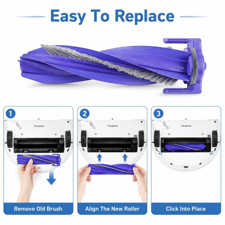 Ricambi per robot aspirapolvere Narwal K1 / Freo X Plus, Main Brush, Mop Pad, Dual Side Brush, Dust Bag, Main Brush Cover