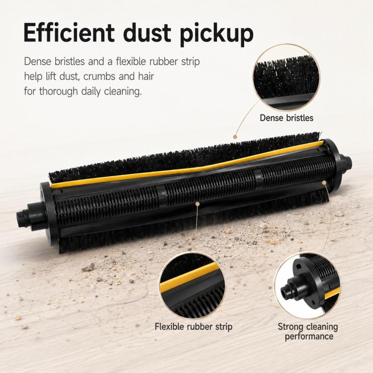 Per i ricambi del robot aspirapolvere Dreame P50 Pro, Hair Cutting Roller Brush, Main Brush, Main Rubber Brush Cover, Mop Pad, Dust Bag, Activated Carbon Dust Bag, Filter, Side Brush