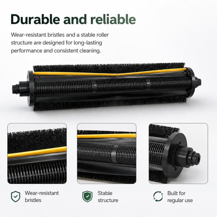 Per i ricambi del robot aspirapolvere Dreame P50 Pro, Hair Cutting Roller Brush, Main Brush, Main Rubber Brush Cover, Mop Pad, Dust Bag, Activated Carbon Dust Bag, Filter, Side Brush