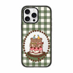 Custodia per telefono in TPU acrilico trasparente con orso e mela, For iPhone 13, For iPhone 12, For iPhone 12 Pro Max, For iPhone 12 Pro, For iPhone 11