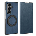 Custodia per telefono in pelle VIETAO con anello magnetico girevole a 360 gradi., For Galaxy Z Fold7 5G, For Galaxy Z Fold6 5G