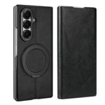 Custodia per telefono in pelle VIETAO con anello magnetico girevole a 360 gradi., For Galaxy Z Fold7 5G, For Galaxy Z Fold6 5G