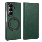 Custodia per telefono in pelle VIETAO con anello magnetico girevole a 360 gradi., For Galaxy Z Fold7 5G, For Galaxy Z Fold6 5G