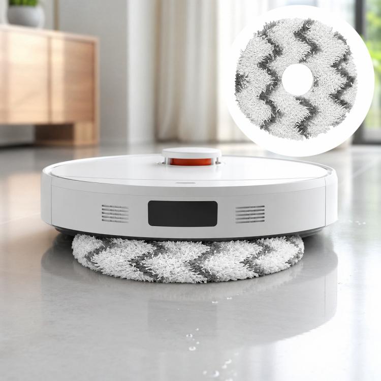 Ricambi per robot aspirapolvere Dreame serie X30 / S30 / S10, Filter, Main Brush Cover, White Main Rubber Brush Cover, Black Main Rubber Brush Cover, White Striped Mop Pad, Blue Striped Mop Pad
