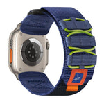 Cinturino per orologio xDfind Sport in nylon con chiusura a strappo., For Apple Watch 42 / 44 / 45 / 46 / 49mm, For Apple Watch 38 / 40 / 41 / S11 42mm