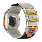 Cinturino per orologio xDfind Sport in nylon con chiusura a strappo., For Apple Watch 42 / 44 / 45 / 46 / 49mm, For Apple Watch 38 / 40 / 41 / S11 42mm