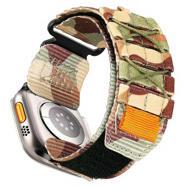 Cinturino per orologio xDfind Sport in nylon con chiusura a strappo., For Apple Watch 42 / 44 / 45 / 46 / 49mm, For Apple Watch 38 / 40 / 41 / S11 42mm
