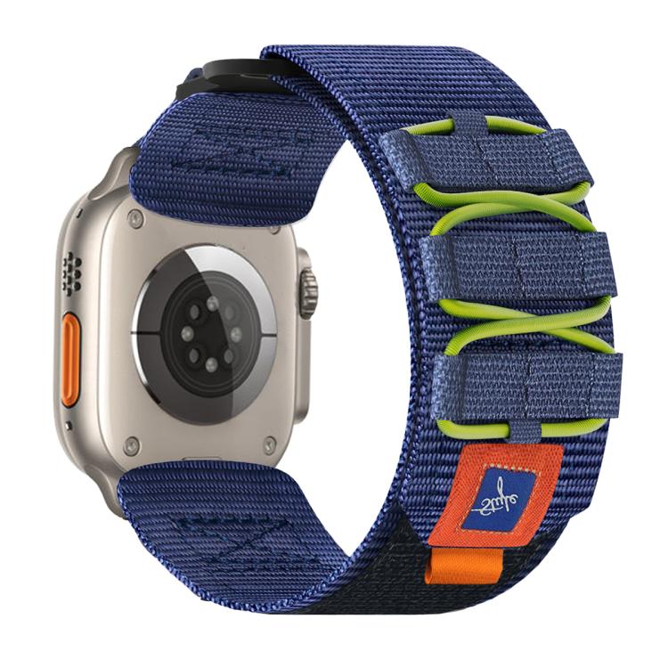 Cinturino per orologio xDfind Sport in nylon con chiusura a strappo., For Apple Watch 42 / 44 / 45 / 46 / 49mm, For Apple Watch 38 / 40 / 41 / S11 42mm