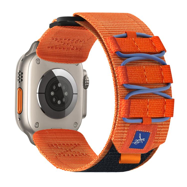 Cinturino per orologio xDfind Sport in nylon con chiusura a strappo., For Apple Watch 42 / 44 / 45 / 46 / 49mm, For Apple Watch 38 / 40 / 41 / S11 42mm