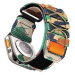 Cinturino per orologio xDfind Sport in nylon con chiusura a strappo., For Apple Watch 42 / 44 / 45 / 46 / 49mm, For Apple Watch 38 / 40 / 41 / S11 42mm