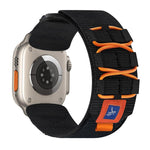 Cinturino per orologio xDfind Sport in nylon con chiusura a strappo., For Apple Watch 42 / 44 / 45 / 46 / 49mm, For Apple Watch 38 / 40 / 41 / S11 42mm