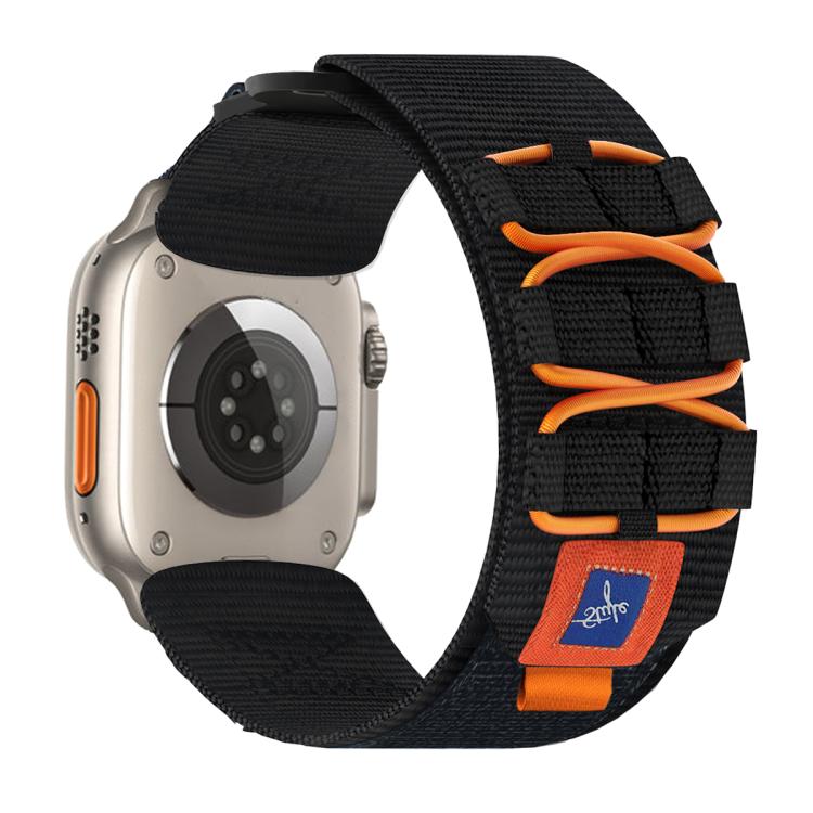 Cinturino per orologio xDfind Sport in nylon con chiusura a strappo., For Apple Watch 42 / 44 / 45 / 46 / 49mm, For Apple Watch 38 / 40 / 41 / S11 42mm