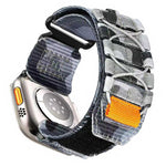 Cinturino per orologio xDfind Sport in nylon con chiusura a strappo., For Apple Watch 42 / 44 / 45 / 46 / 49mm, For Apple Watch 38 / 40 / 41 / S11 42mm