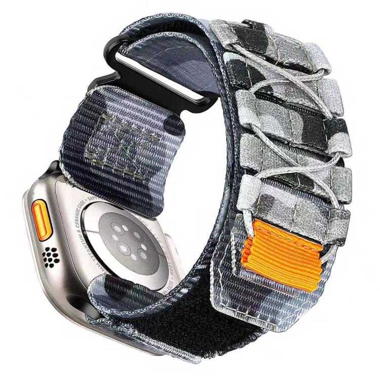 Cinturino per orologio xDfind Sport in nylon con chiusura a strappo., For Apple Watch 42 / 44 / 45 / 46 / 49mm, For Apple Watch 38 / 40 / 41 / S11 42mm