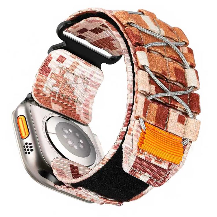 Cinturino per orologio xDfind Sport in nylon con chiusura a strappo., For Apple Watch 42 / 44 / 45 / 46 / 49mm, For Apple Watch 38 / 40 / 41 / S11 42mm