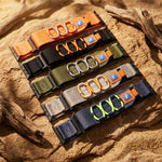 Cinturino per orologio xDfind Sport in nylon con chiusura a strappo., For Apple Watch 42 / 44 / 45 / 46 / 49mm, For Apple Watch 38 / 40 / 41 / S11 42mm