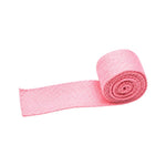 Fascia intrecciata in tela colorata di poliestere e cotone, 50 m, 3.8cm