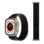 Cinturino per orologio xDfind regolabile con chiusura a strappo in nylon riflettente, For Apple Watch 42 / 44 / 45 / 46 / 49mm, For Apple Watch 38 / 40 / 41 / S11 42mm