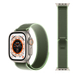 Cinturino per orologio xDfind regolabile con chiusura a strappo in nylon riflettente, For Apple Watch 42 / 44 / 45 / 46 / 49mm, For Apple Watch 38 / 40 / 41 / S11 42mm