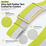 Cinturino per orologio Polar Loop xDfind con fibbia rotonda in metallo, in nylon traspirante con filato di piuma e passante in metallo., S Wrist Circumference 135–170 mm, L Wrist Circumference 170-235mm